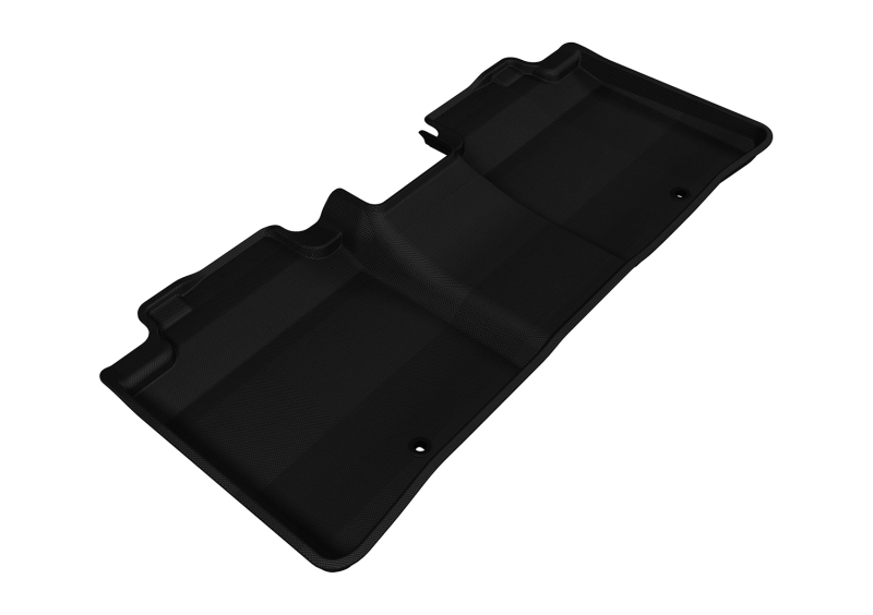 Lexus ES Floor Mat - Rear - 3D MAXpider - Kagu Series - Black - `13-`18 Lexus ES Floor Mat - Rear - 3D MAXpider - Kagu Series - Black - `13-`18